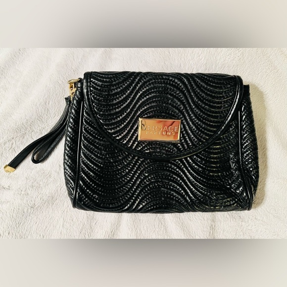 Versace Handbags - VERSACE Quilted Clutch Wristlet Bag NWOT!